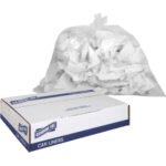 Genuine Joe Clear Trash Can Liners - Image 2