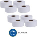 Genuine Joe Jumbo Dispenser Roll Bath Tissue - Image 4