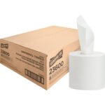 Genuine Joe® Center-Pull 2-Ply Paper Hand Towels, 6 Rolls