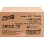 Genuine Joe® Jumbo Toilet Paper, 2-Ply, 1,000-ft., 12 Rolls - Image 2