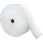 LoCor® Jumbo Toilet Paper Roll, 2-Ply, White, 1200-ft., 12 Rolls