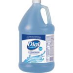 Dial Antibacterial Liquid Hand Soap, Spring Water Scent, 1 gal, 4/Carton - Image 4