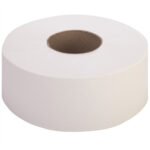Genuine Joe® Jumbo Jr. Toilet Paper Roll, 2-Ply, 700-ft., 12 Rolls - Image 3