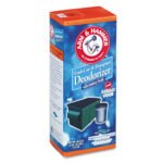 Arm & Hammer Trash Can and Dumpster Deodorizer, Sprinkle Top, Original, 42.6 oz Powder