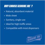 Genuine Joe Embossed Hardwound Roll Towels - Image 4