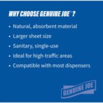 Genuine Joe Embossed Hardwound Roll Towels - Image 4