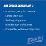 Genuine Joe Hardwound Roll Paper Towels - Image 4