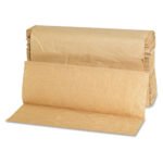 GEN® Multifold Paper Towels, 1-Ply, Brown, 4000 Towels - Image 2