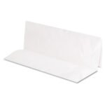 GEN® Multifold Paper Towels, 1-Ply, White, 4000 Towels - Image 2