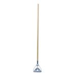 Boardwalk® 605 Quick Change Metal Head 54" Wood Mop Handle