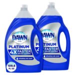 Dawn® Platinum Dish Soap, Refreshing Rain, 54.8 oz, 2 Bottles - Image 2