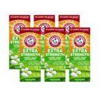 Arm & Hammer Deodorizing Carpet Cleaning Powder, Fresh, 30 oz Box, 6/Carton