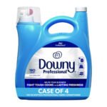 Downy Commercial Liquid Fabric Softener, Clean and Fresh Scent, 140 oz Pour Bottle, 4/Carton - Image 2