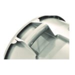 Rubbermaid Commercial Vented Round Brute Container, 32 gal, Plastic, White - Image 4