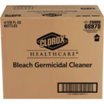 Clorox Healthcare Bleach Germicidal Cleaner, 128 oz Refill Bottle, 4/Carton - Image 2