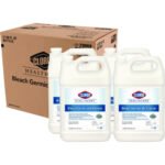 Clorox Healthcare Bleach Germicidal Cleaner, 128 oz Refill Bottle, 4/Carton - Image 3