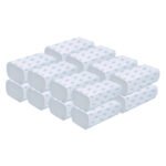 GEN Multifold Towels, 1-Ply, 9.25 x 9.05, White, 250/Pack, 16 Packs/Carton - Image 2