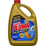 Liquid Plumr Pro-Strength Full Clog Destroyer Plus PipeGuard, Gel, 80 oz