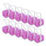 Boardwalk® Toilet Bowl Blocks, Cherry, Solid, 4oz, 12/Box - Image 2
