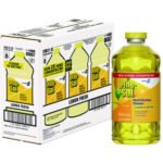 Pine-Sol CloroxPro Multi-Surface Cleaner Concentrated, Lemon Fresh Scent, 80 oz Bottle, 3/Carton - Image 3