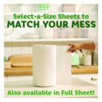 Bounty® Kitchen Roll Paper Towels, 2-Ply, 135 Sheets, 4 Rolls - Image 3