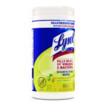 Lysol® Disinfecting Wipes, Lemon & Lime, 80 Wipes, 6 Canisters - Image 4