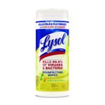 Lysol® Disinfecting Wipes, Lemon & Lime, 12 Canisters - Image 2