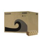 Boardwalk® Single Fold Paper Towels, 1-Ply, Brown, 4000 Towels