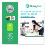 Benefect Botanical Decon 30 Disinfectant Cleaner, Light Lemon and Thyme Scent, 1 gal Bottle - Image 2