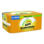 Bounty® Essentials Kitchen Paper Towel Rolls, 2-Ply, 162 Sheet Rolls, 12 Rolls - Image 2