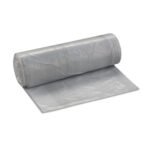 Inteplast Group Low-Density Commercial Can Liners, 30 gal, 0.58 mil, 30" x 36", Clear, Interleaved Roll, 25 Bags/Roll, 10 Rolls/Carton - Image 3