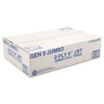 GEN® Jumbo Jr. Toilet Paper Rolls, 2-Ply, 700-ft., 12 Rolls - Image 3