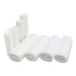 Inteplast Group High-Density Commercial Can Liners, 7 gal, 6 mic, 20" x 22", Clear, Perforated Roll, 50 Bags/Roll, 40 Rolls/Carton - Image 2