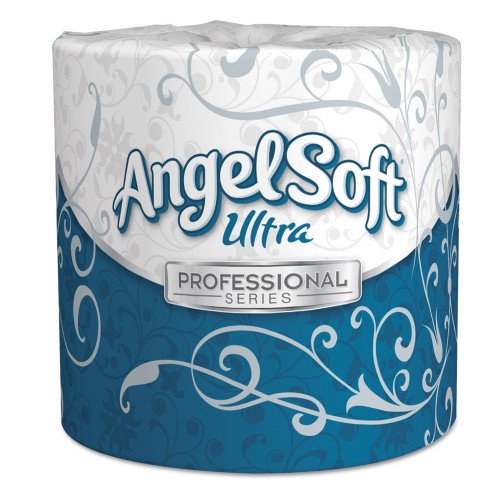 211169-500x500-0.jpg Georgia Pacific Professional Angel Soft ps Ultra 2-Ply Premium Bathroom Tissue, Septic Safe, White, 400 Sheets/Roll, 60/Carton - Image 3
