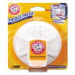 Arm & Hammer Fridge Fresh Baking Soda, Unscented, 5.5 oz, 8/Carton