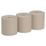 Pacific Blue® Ultra Hardwound Paper Towels, Brown, 1,150-ft, 3 Rolls - Image 3