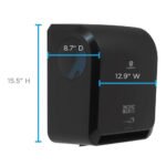 Georgia Pacific® Pacific Blue Ultra Paper Towel Dispenser, Black - Image 2