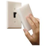 AbilityOne 7920016672781, SKILCRAFT ERASE 'n GO All Purpose Cleaning Pad, 2.3 x 4.6, White, 4/Pack - Image 2