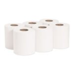 Georgia Pacific Professional Pacific Blue Select 2-Ply Center-Pull Perf Wipers, 2-Ply, 8.25 x 12, White, 520/Roll, 6 Rolls/Carton - Image 3