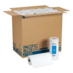 Georgia Pacific Professional Pacific Blue Select Two-Ply Perforated Paper Kitchen Roll Towels, 2-Ply, 11 x 8.8, White, 85/Roll, 30 Rolls/Carton