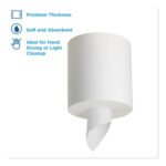 Georgia Pacific Professional SofPull Center-Pull Perforated Paper Towels, 1-Ply, 7.8 x 15, White, 320/Roll, 6 Rolls/Carton - Image 2