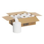 Georgia Pacific Professional SofPull Center-Pull Perforated Paper Towels, 1-Ply, 7.8 x 15, White, 320/Roll, 6 Rolls/Carton