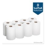 Georgia Pacific Professional SofPull Premium Junior Capacity Towel, 1-Ply, 7.8 x 14.8, White, 225/Roll, 8 Rolls/Carton - Image 3