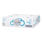 Papernet Heavenly Soft Toilet Tissue, Septic Safe, 2-Ply, White, 3.5" x 1,000 ft, 12/Carton