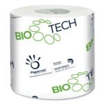 Papernet® BioTech Toilet Paper, 2-Ply, White, 500 Sheets, 96 Rolls