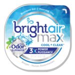 Bright Air Max Odor Eliminator Air Freshener, Cool and Clean, 8 oz Jar - Image 2
