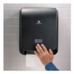 Georgia Pacific® Pacific Blue Ultra Paper Towel Dispenser, Black - Image 3