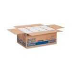 Pacific Blue® Single Fold Paper Towels, 1-Ply, White, 4000 Towels - Image 4