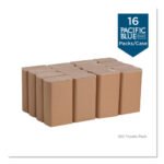 Pacific Blue® Multifold Paper Towels, 1-Ply, Brown, 4,000 Towels - Image 4