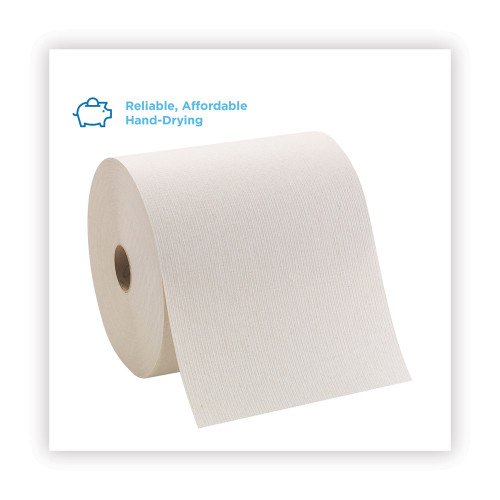 610205-500x500-0.jpg Pacific Blue® Hardwound Paper Towels, Brown, 800-ft., 6 Rolls - Image 3
